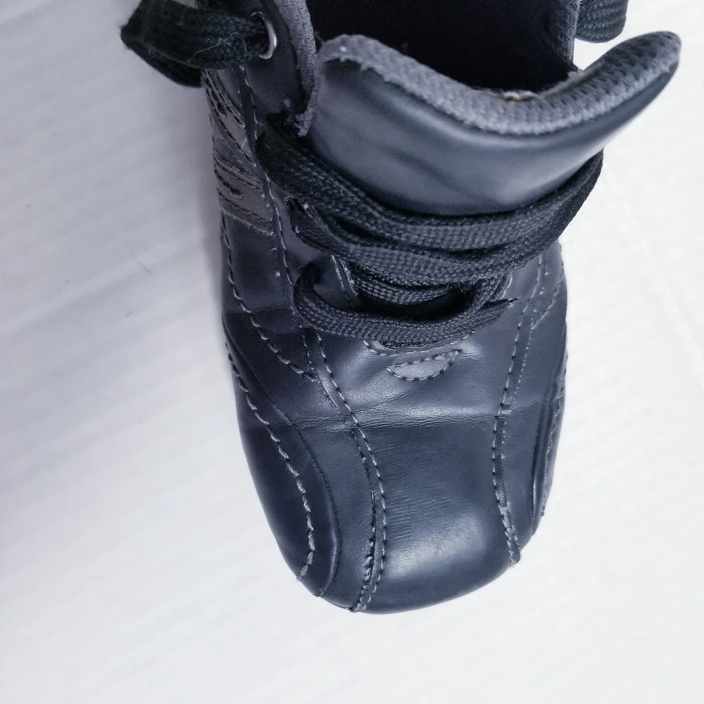 SONOMA BOY'S SNEAKER DRESS SHOE DARK BROWN BLACKISH COLOR SIZE 1
